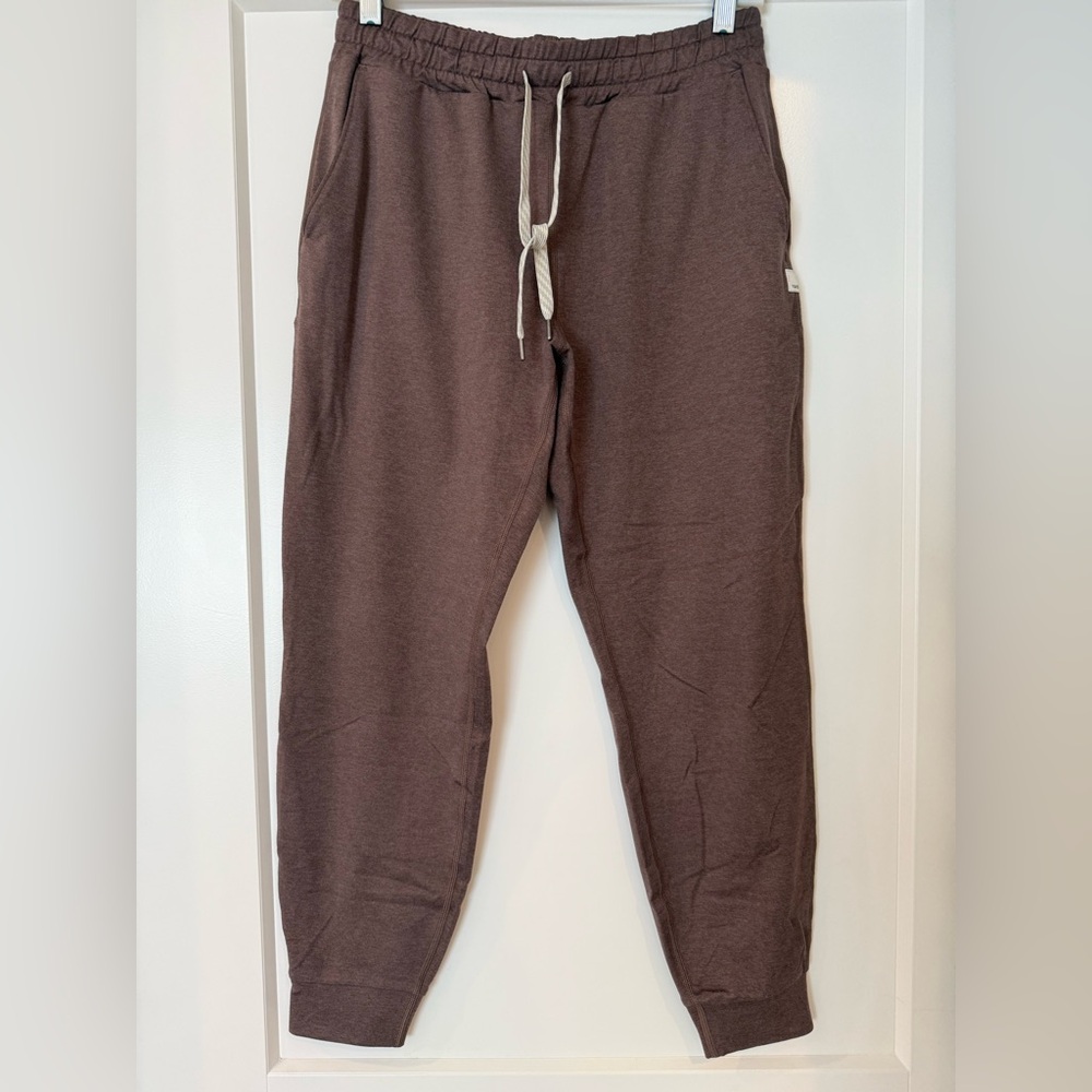 Vuori Fossil Heather performance Joggers with Drawstring